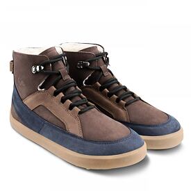 Cizme de piele barefoot Be Lenka York maro