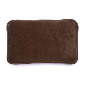 Pernă cu lână de oaie - maro 55x35