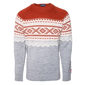 Pulover pentru bărbați Ulvang Marius Roundneck - maro