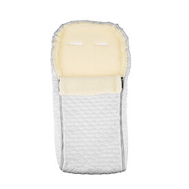 Sac pentru copii cu lână Merino alb