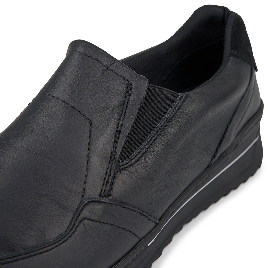Botine de damă din piele Alice negru