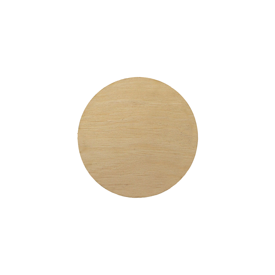 Suport sub pahare de lemn - natural