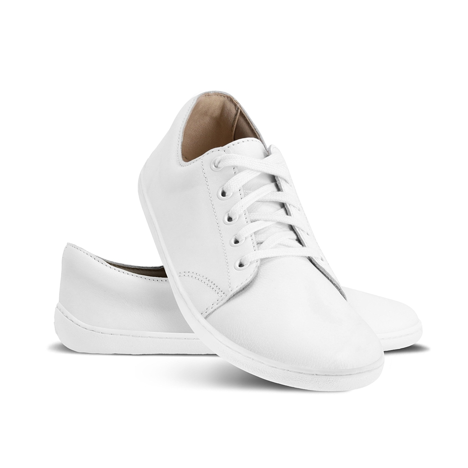 Teniși barefoot de piele Prime alb