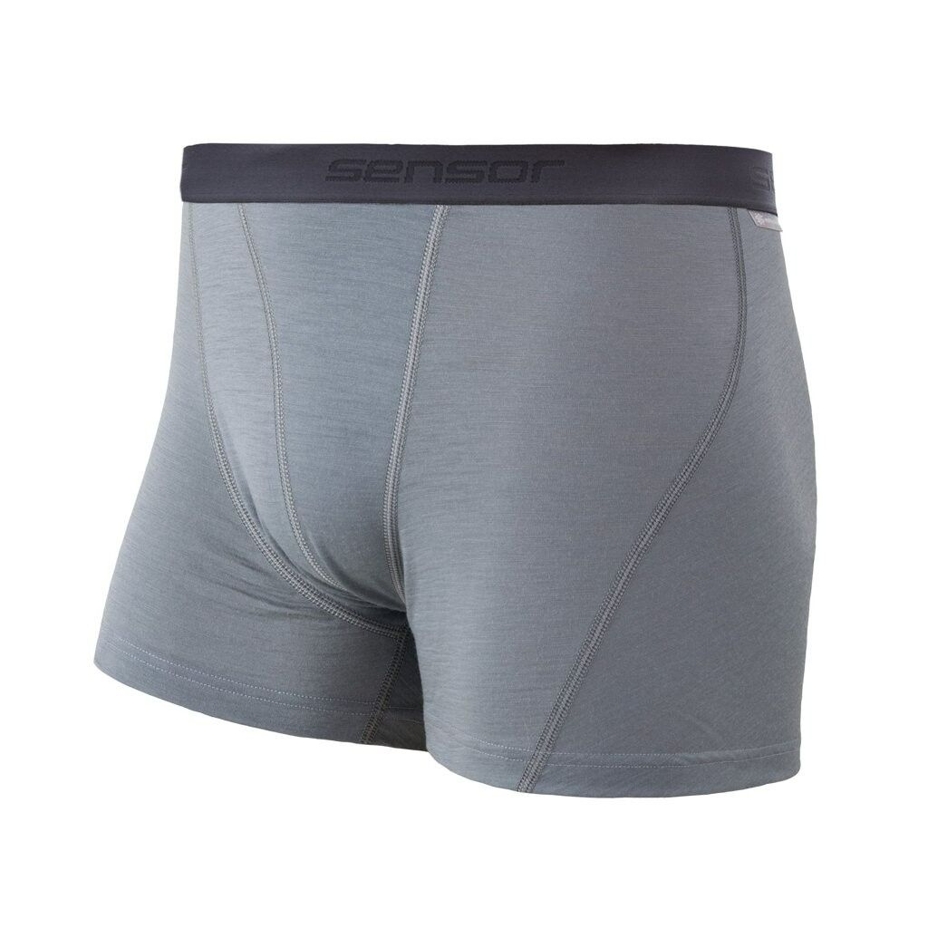 Tricou funcțional pentru bărbați Sensor Merino Active gri