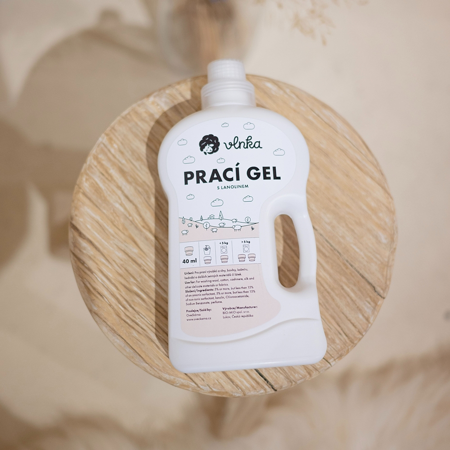 Gel de spălat cu lanolină 1l