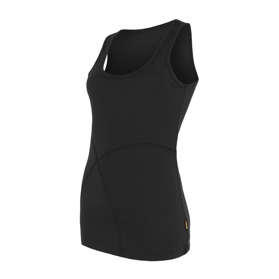 Maiou pentru femei Sensor Merino Active - negru