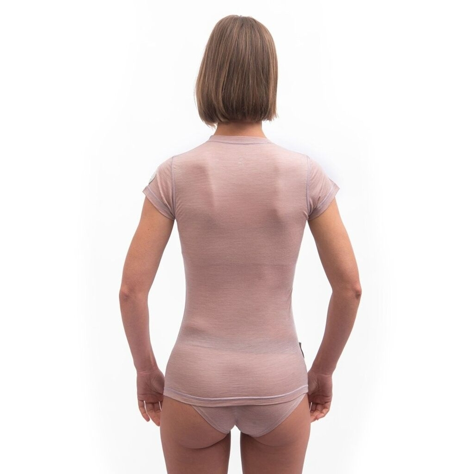 Tricou damă Sensor Merino Air roz