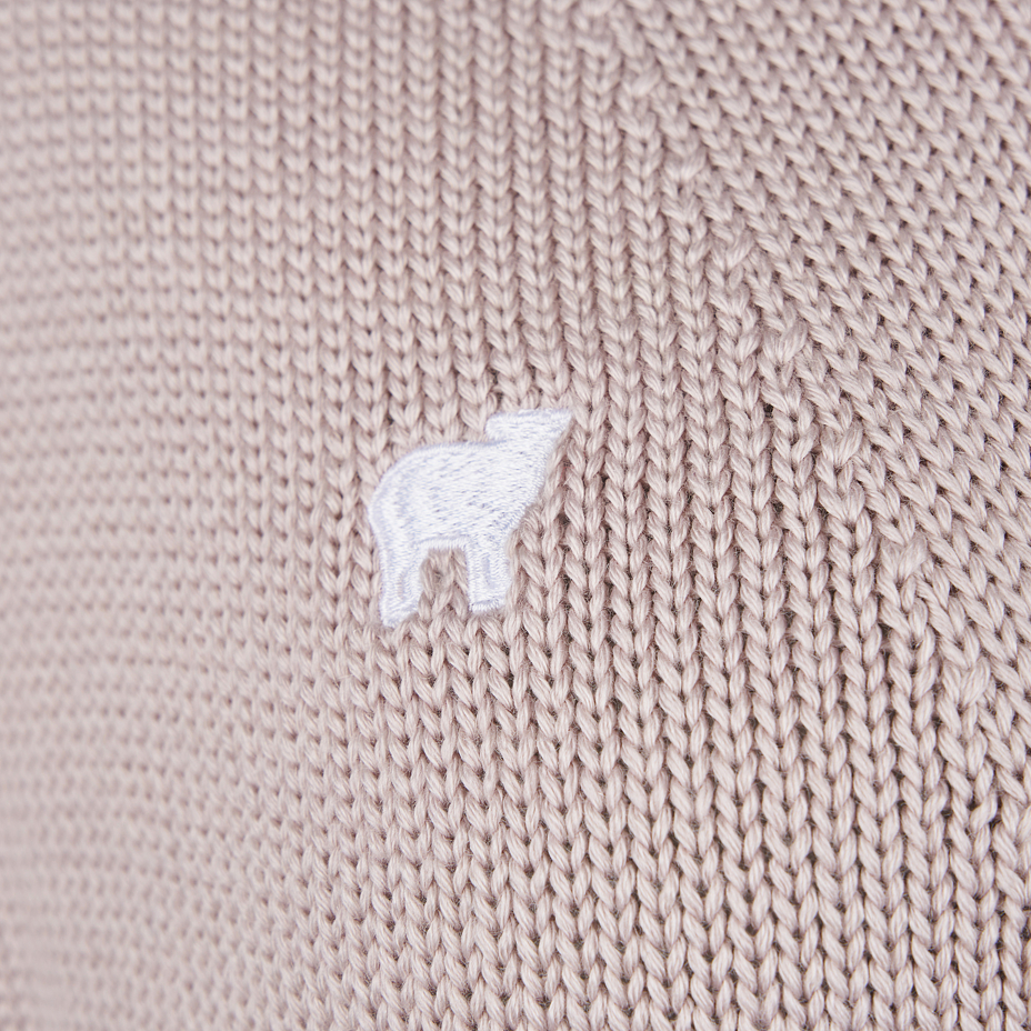 Cardigan din lână Merino Woolee Capsule bej
