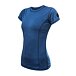 Tricou funcțional damă Sensor Merino Air albastru închis